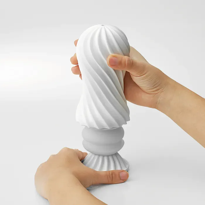 Мастурбатор Tenga Flex Silky White — фото 19