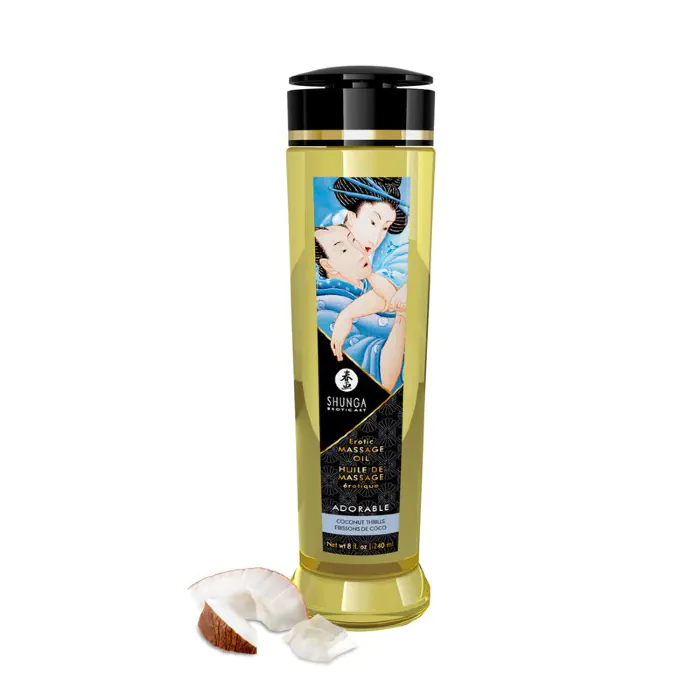 Масажна олія Shunga Adorable - Coconut thrills Erotic Art