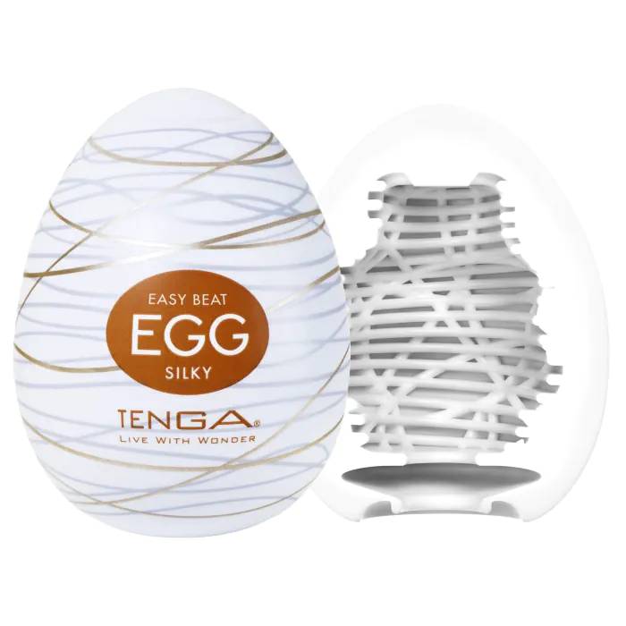 Мастурбатор-яйце Tenga Egg Silky — фото 2