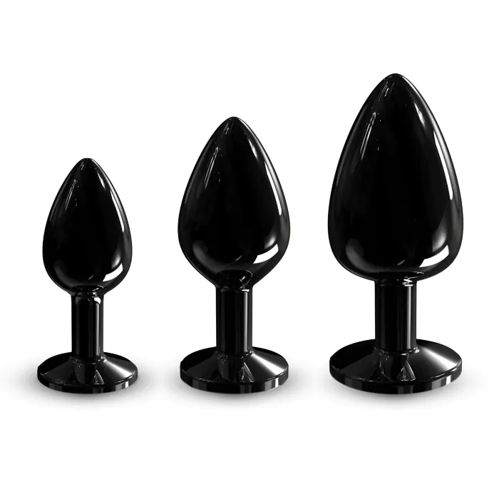 Анальна пробка Dorcel Diamond Plug Black L — фото 6