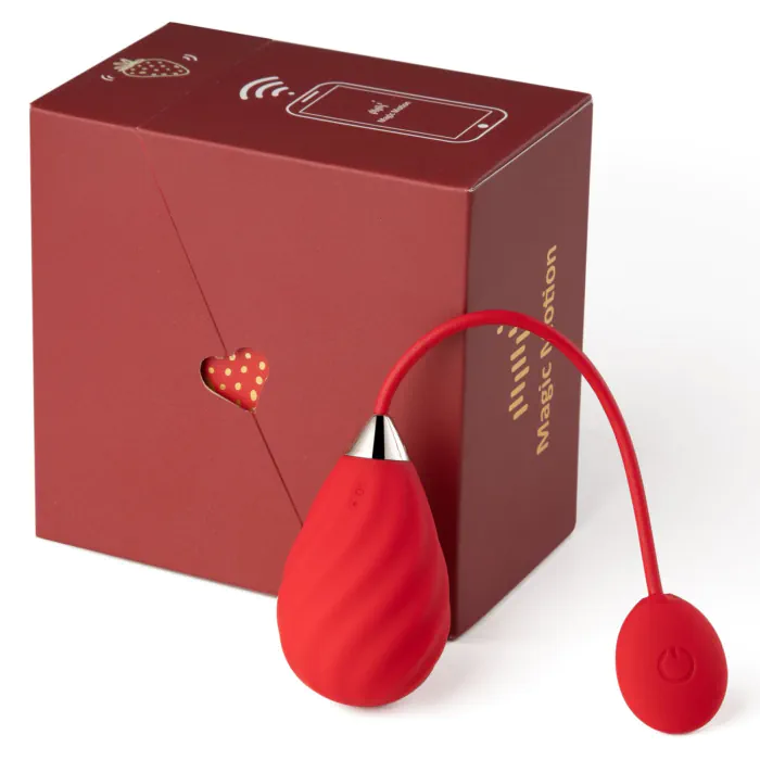 Смарт-віброяйце Magic Motion Sundae Red — фото 4