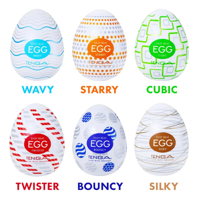 Мастурбатор-яйце Tenga Egg Starry — фото 5