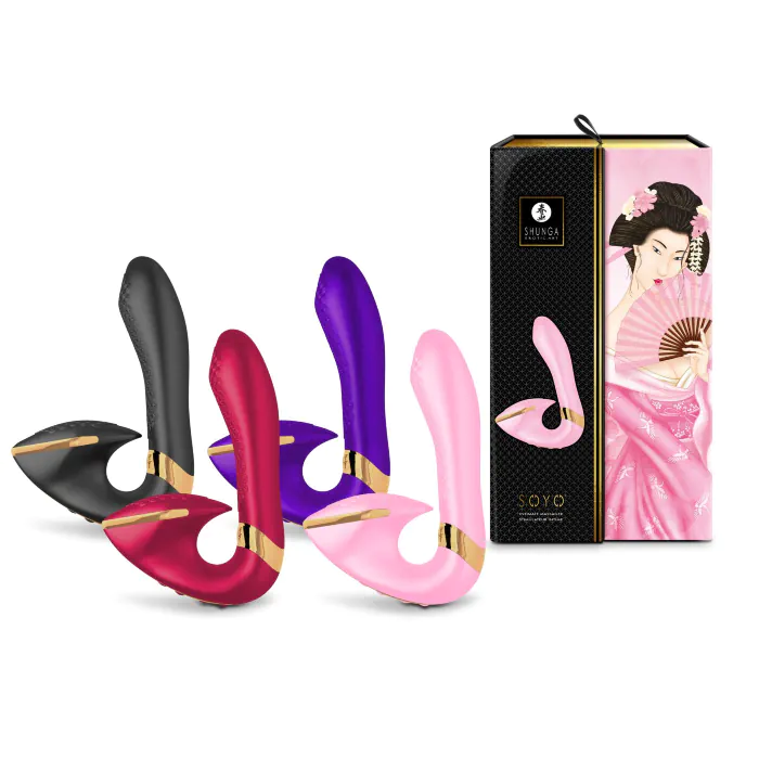 Вібратор Shunga Soyo Intimate Massager Rasberry — фото 8