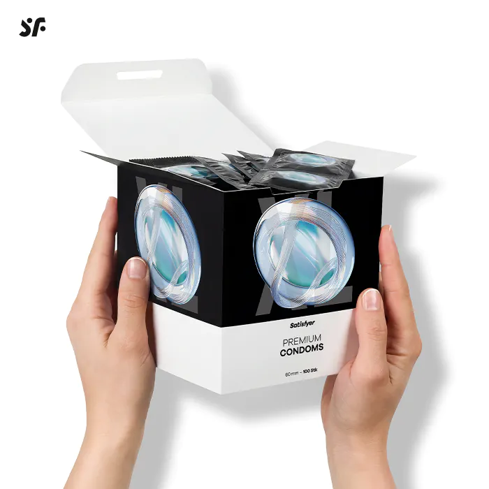Презервативи Satisfyer Premium XL 100 шт — фото 8