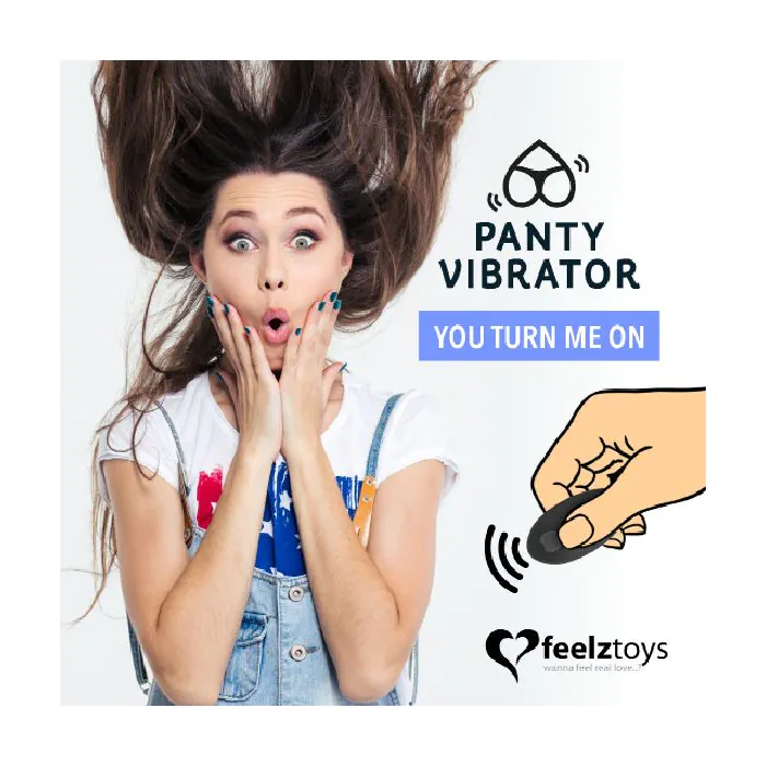 Вібратор у трусики FeelzToys Panty Vibrator Black — фото 5