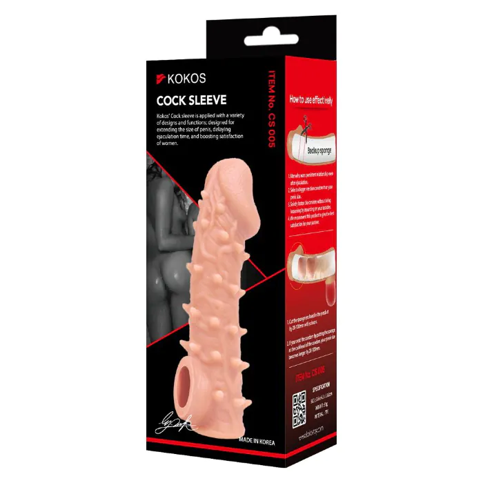 Насадка на член Kokos Cock Sleeve CS 005 S — фото 6