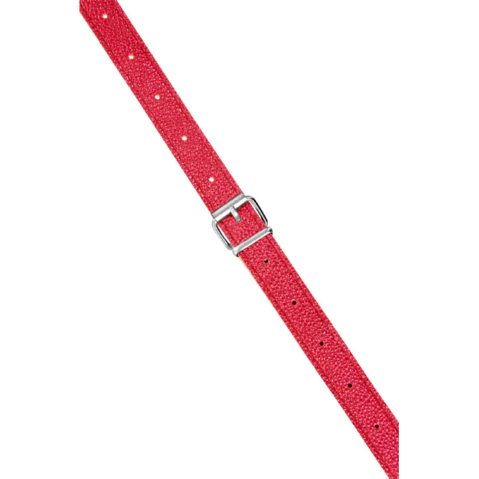Подвійний страпон Fetish Tentation Strap-On Enjoy Pain Red — фото 3