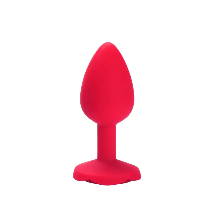 Анальна пробка Baby XXX Rose М Red — фото 15