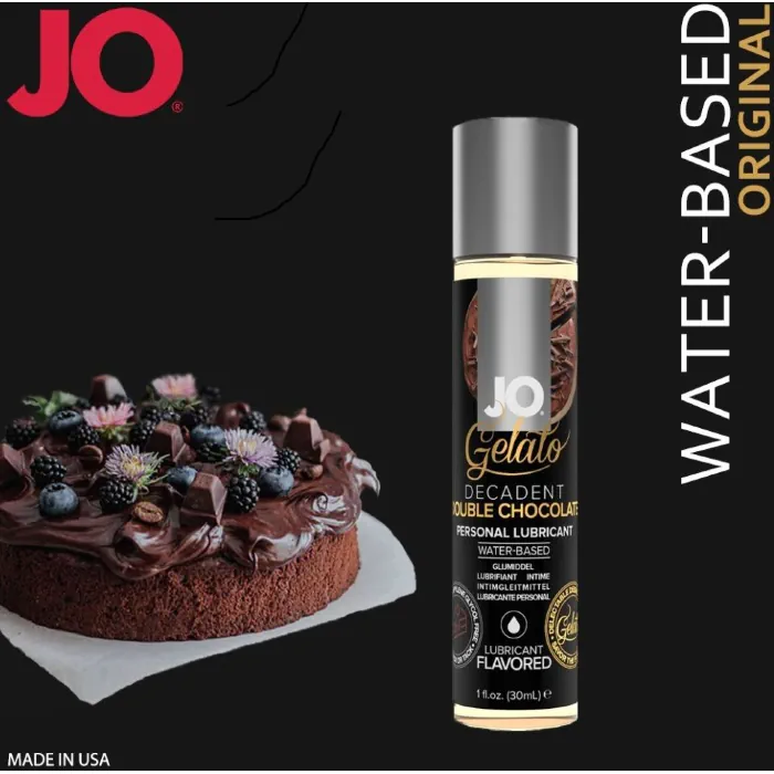 Лубрикант на водній основі JO Gelato Double Chocolate 120 мл — фото 7
