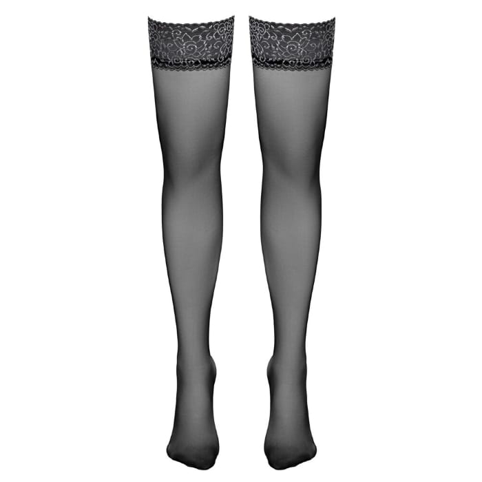 Панчохи Cottelli Legwear Black — фото 13