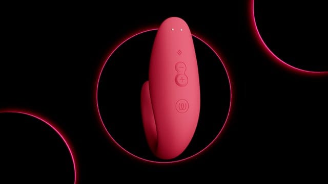 Вібратор кролик з вакуумною стимуляцією Womanizer Blend Vibrant Rose — фото 6