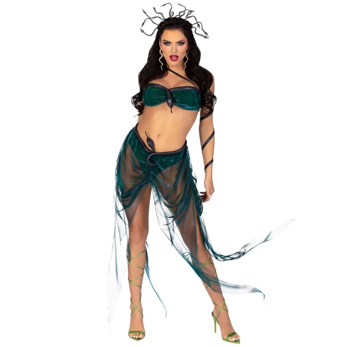 Еротичний костюм Медузи Горгони Leg Avenue Medusa Costume — фото 8