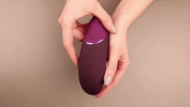 Вакуумний кліторальний стимулятор Womanizer Next Dark Purple — фото 9