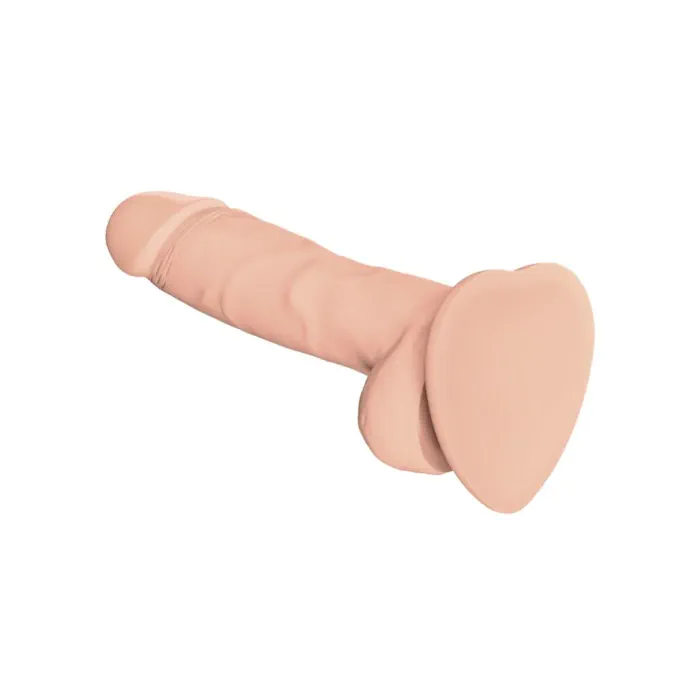 Реалістичний фалоімітатор Strap-On-Me SOFT REALISTIC DILDO Vanilla - Size S — фото 2