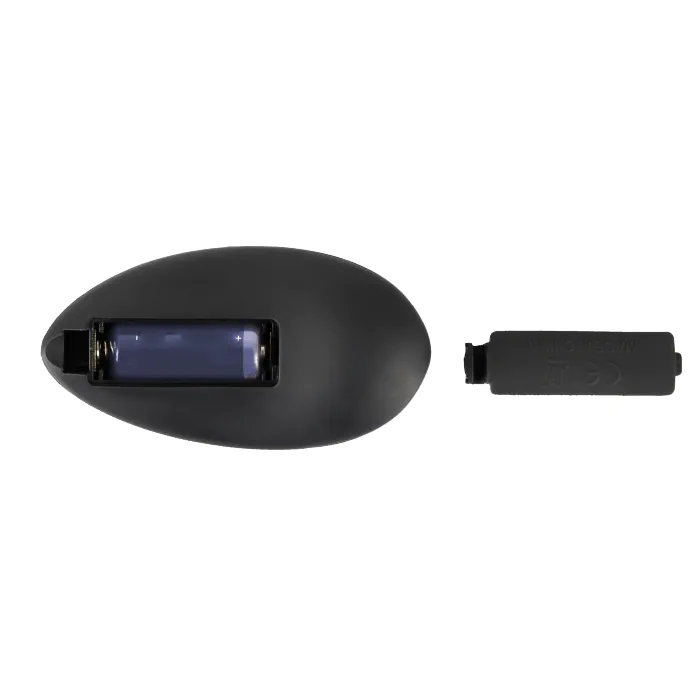 Анальна вібропробка Black Velvets Remote Controlled — фото 4