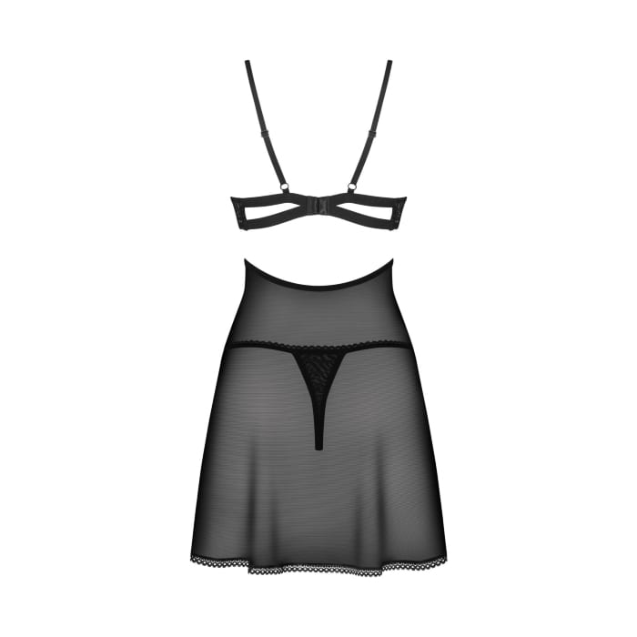 Бебі-дол Obsessive Nutris babydoll & thong — фото 14