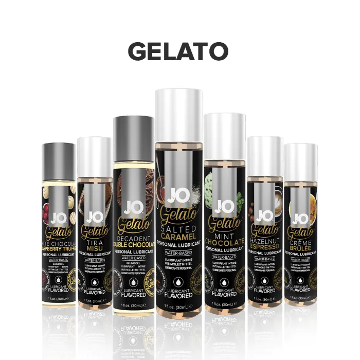 Лубрикант на водній основі JO Gelato Salted Caramel 30 мл — фото 7