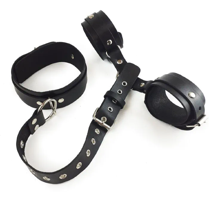 Фіксатори для шиї та рук Art of Sex Bondage Set