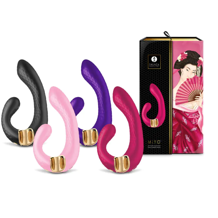 Вібратор Shunga Miyo Light Pink — фото 8