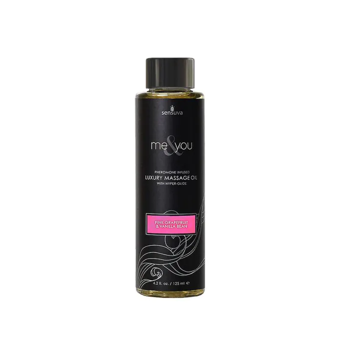 Масажна олія Sensuva Me&You Pink Grapefruit & Vanilla Bean 125 мл
