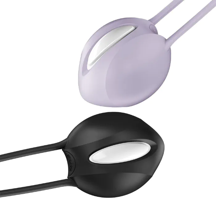 Вагінальна кулька Fun Factory Smartballs Uno Black — фото 9