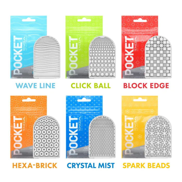 Мастурбатор Pocket Tenga Crystal Mist — фото 14