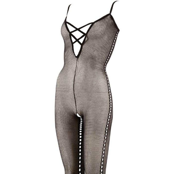 Комбінезон NO:XQSE Catsuit Ouvert Black — фото 18