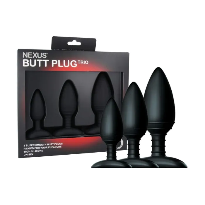 Набір анальних пробок Nexus Butt Plug Trio