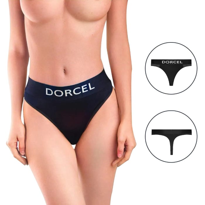 Трусики з кишенею для вібратора Dorcel Panty Lover — фото 6