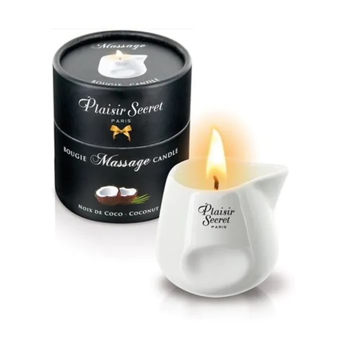 Масажна свічка Plaisir Secret Coconut 80 мл