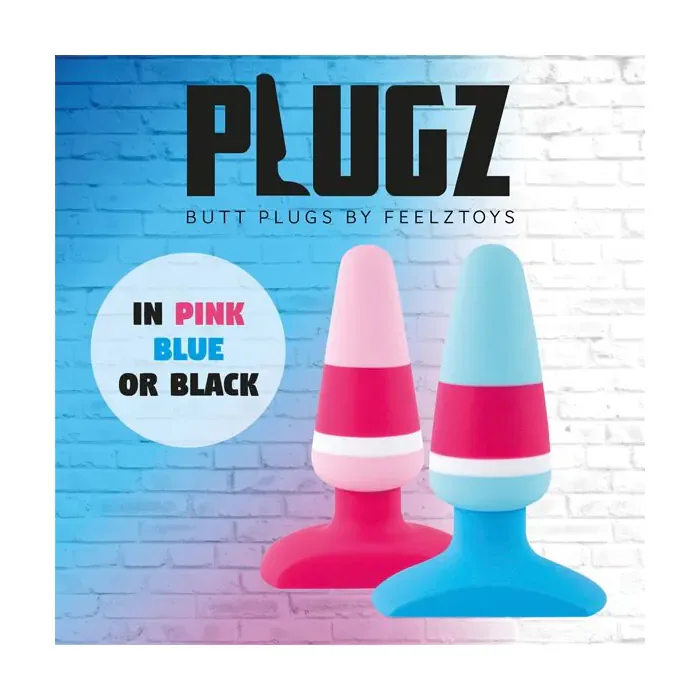 Анальна пробка FeelzToys Plugz Butt Plug Colors Nr. 1 — фото 5