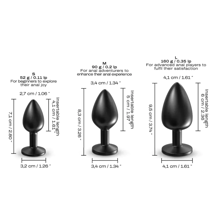 Анальна пробка Dorcel Onix Plug L — фото 4