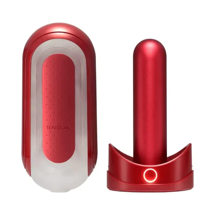 Мастурбатор з нагрівачем Tenga Flip Zero Red + Flip Warming Set — фото 13