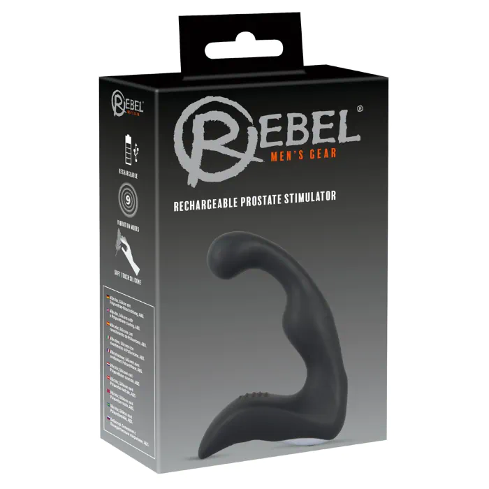 Масажер простати Rebel Rechargeble Prostate Stimulator — фото 2