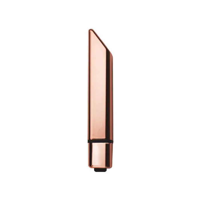 Потужний мінівібратор Rocks Off Bamboo Rose Gold