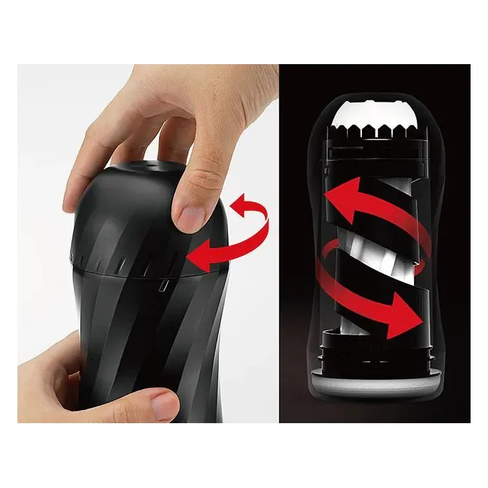 Мастурбатор Tenga Air-Tech Twist Ripple Blue — фото 6