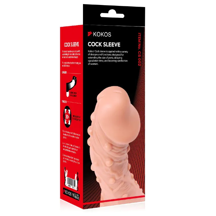 Насадка на член Kokos Cock Sleeve CS 002 S — фото 7