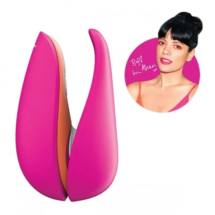 Кліторальний стимулятор Womanizer Liberty by Lily Allen Rebellious Pink