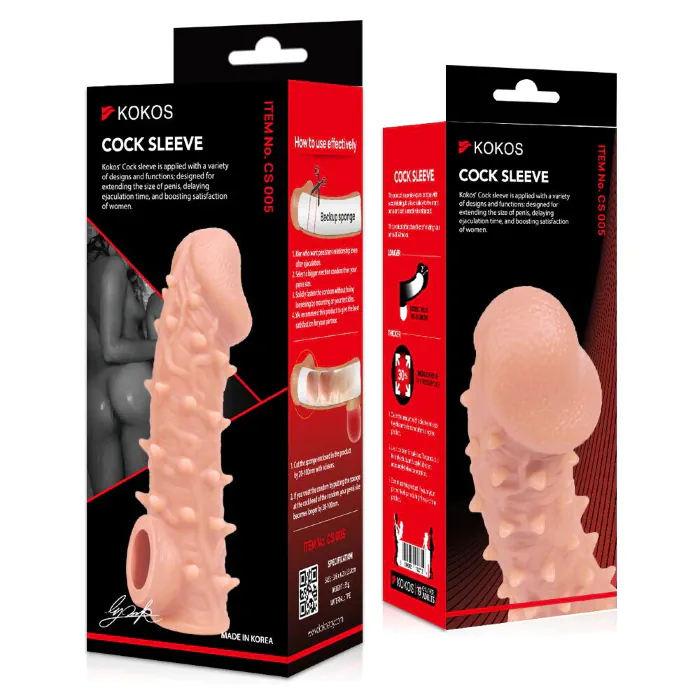 Насадка на член Kokos Cock Sleeve CS 005 M — фото 9