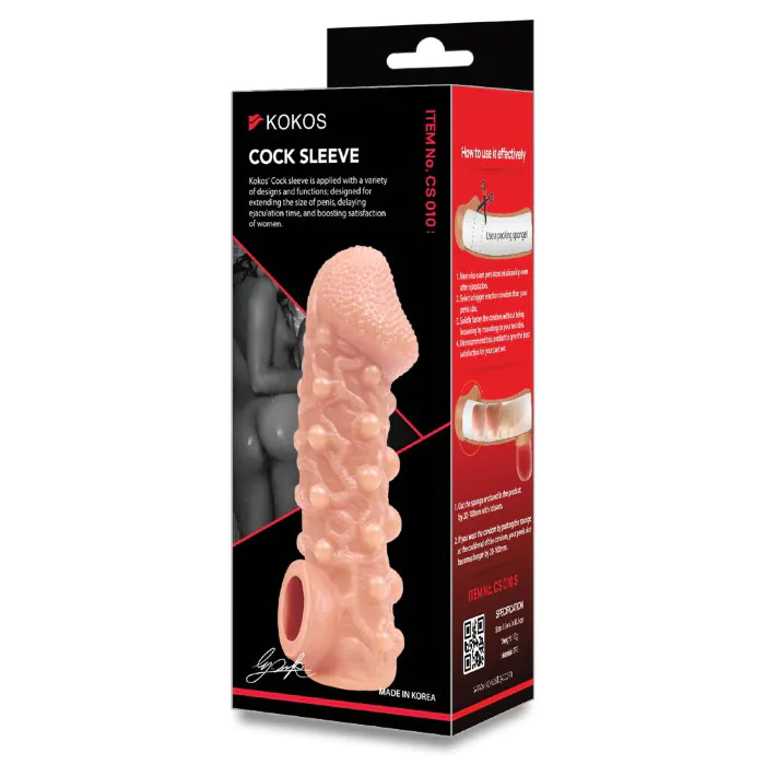 Насадка на член Kokos Cock Sleeve CS 010 L — фото 10