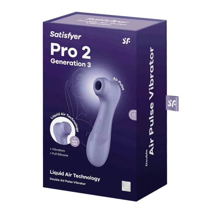 Смарт вакуумний стимулятор Satisfyer Pro 2 Gen 3 Connect App Violet — фото 8