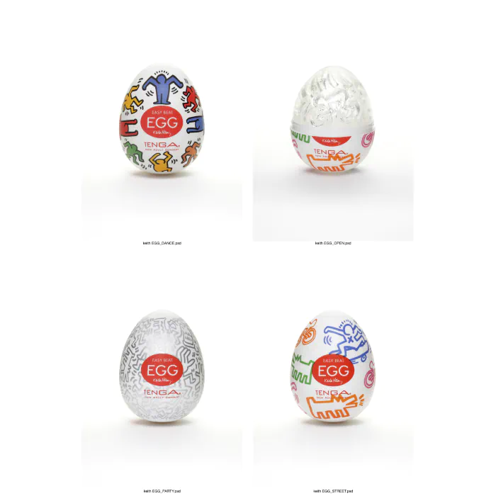 Мастурбатор Tenga Keith Haring EGG Street — фото 6