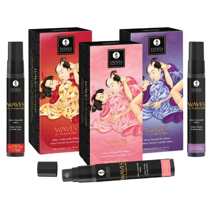 Спрей для посилення слиновиділення Shunga Waves of Pleasure Watermelon 20 мл — фото 6