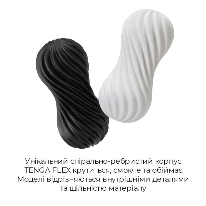 Мастурбатор Tenga Flex Rocky Black — фото 4