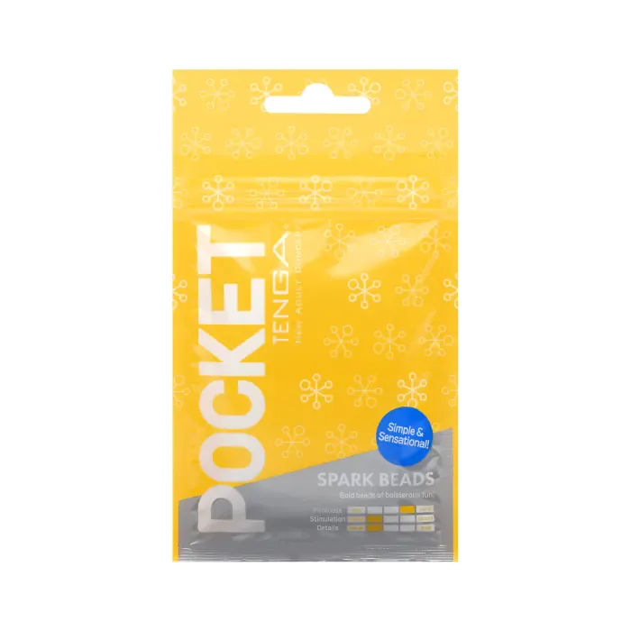 Мастурбатор Pocket Tenga Spark Beads