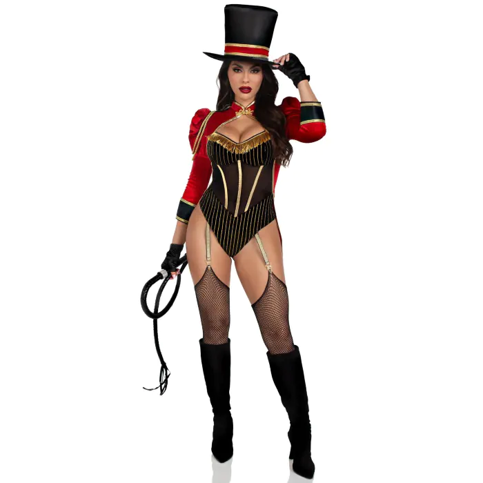Костюм циркачки Leg Avenue Ravishing Ringmaster Bodysuit — фото 3