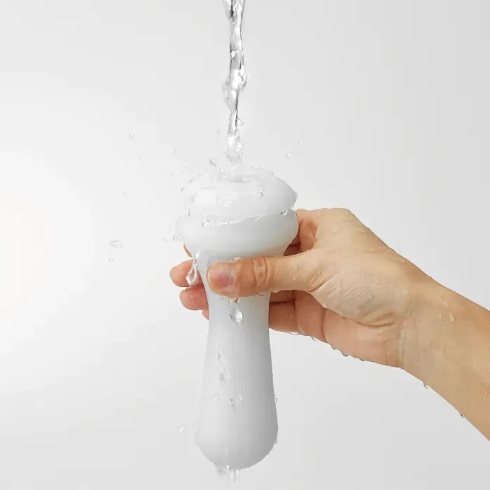 Мастурбатор Tenga Flex Silky White — фото 16