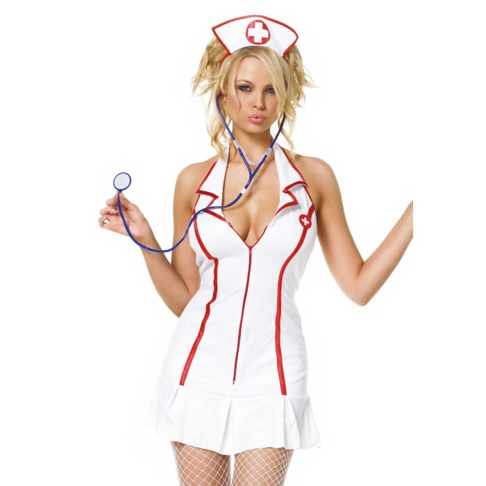 Еротичний костюм медсестри Leg Avenue Head Nurse — фото 6