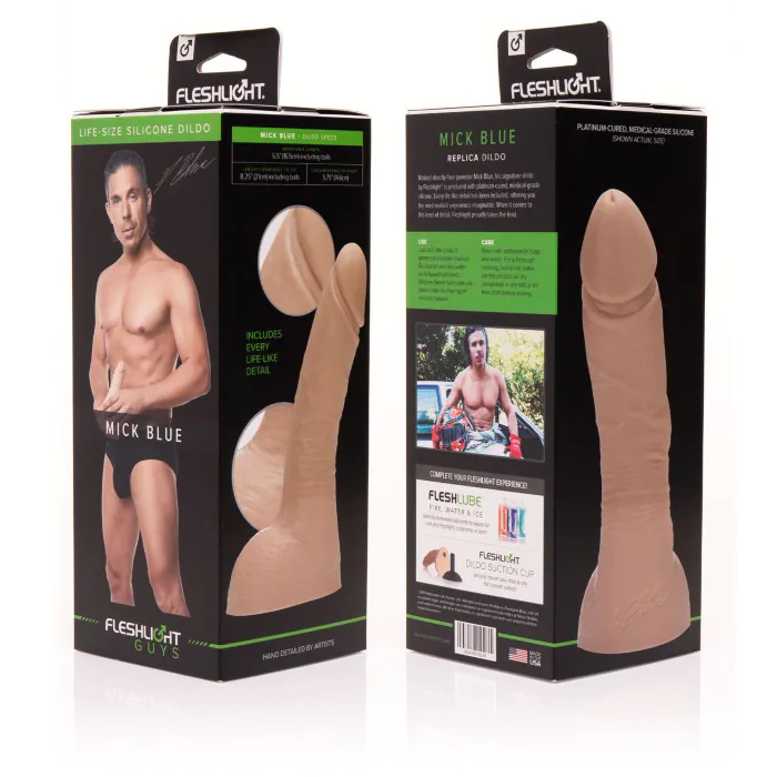 Фалоімітатор Fleshlight Guys Mick Blue Dildo — фото 5