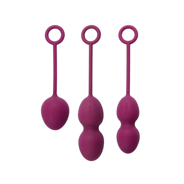 Набір вагінальних кульок Svakom Nova burgundy